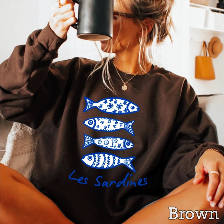 LES SARDINES SWEATSHIRT