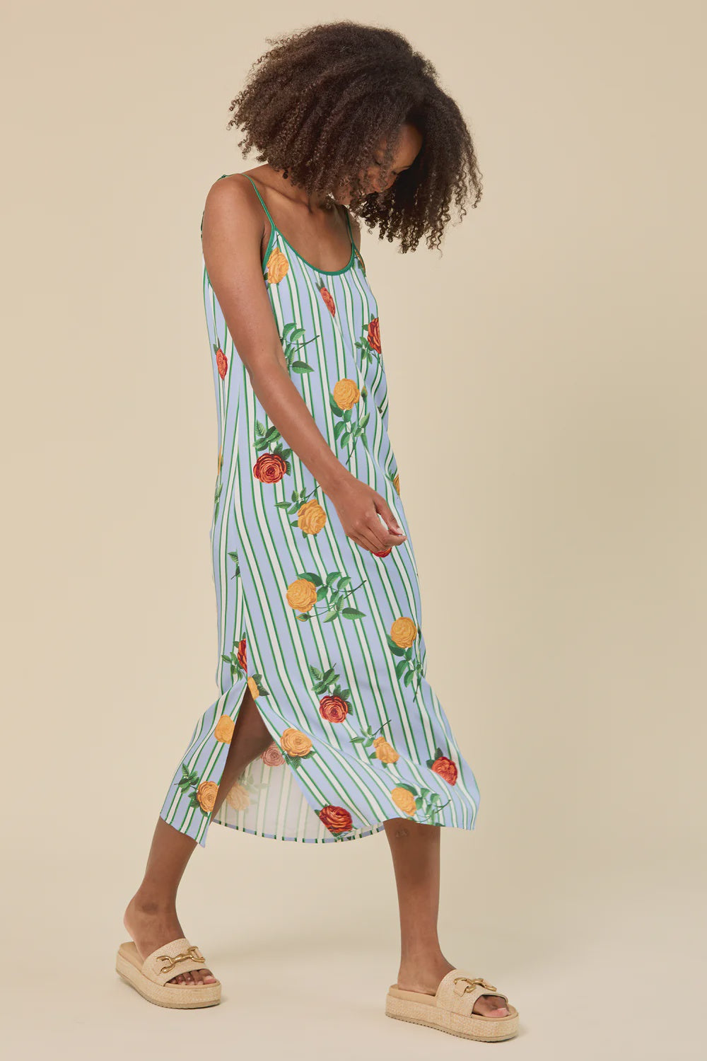 DERBY ROSE SLIP DRESS