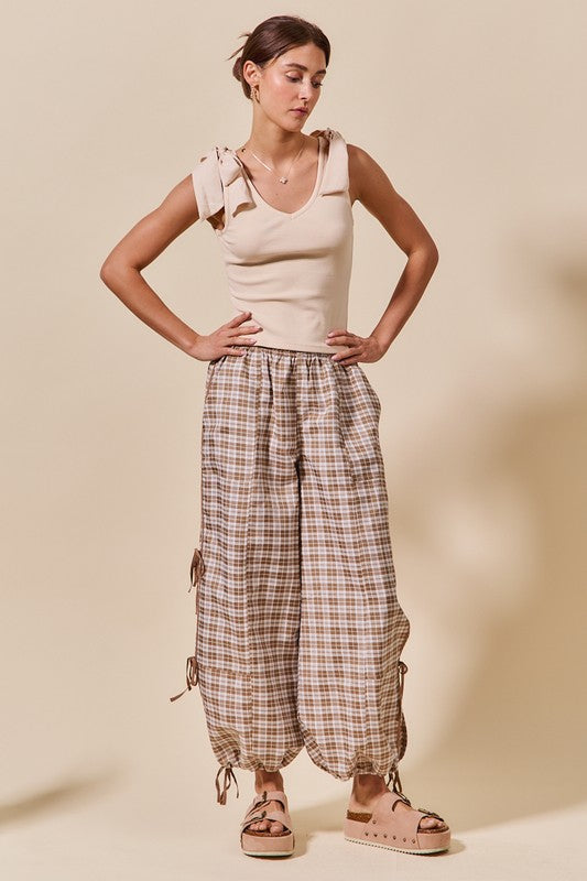 Plaidster Jogger Pants