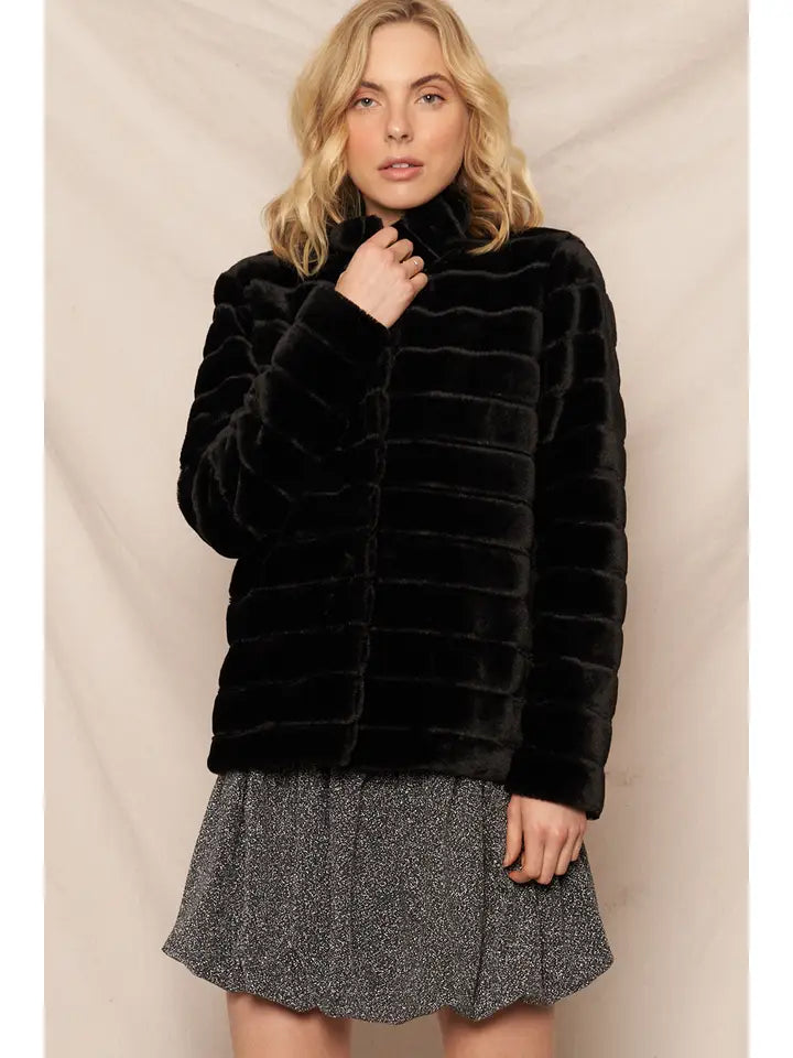 FAUX FUR JACKET