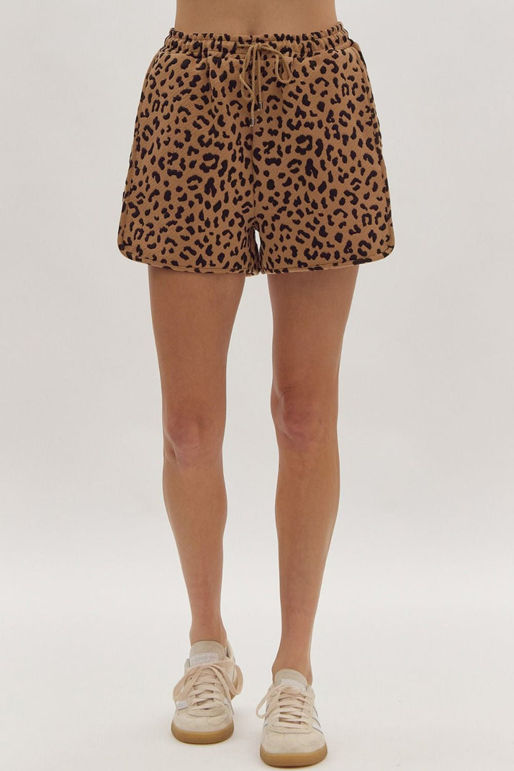 LEOPARD PRINT BOXER SHORTS