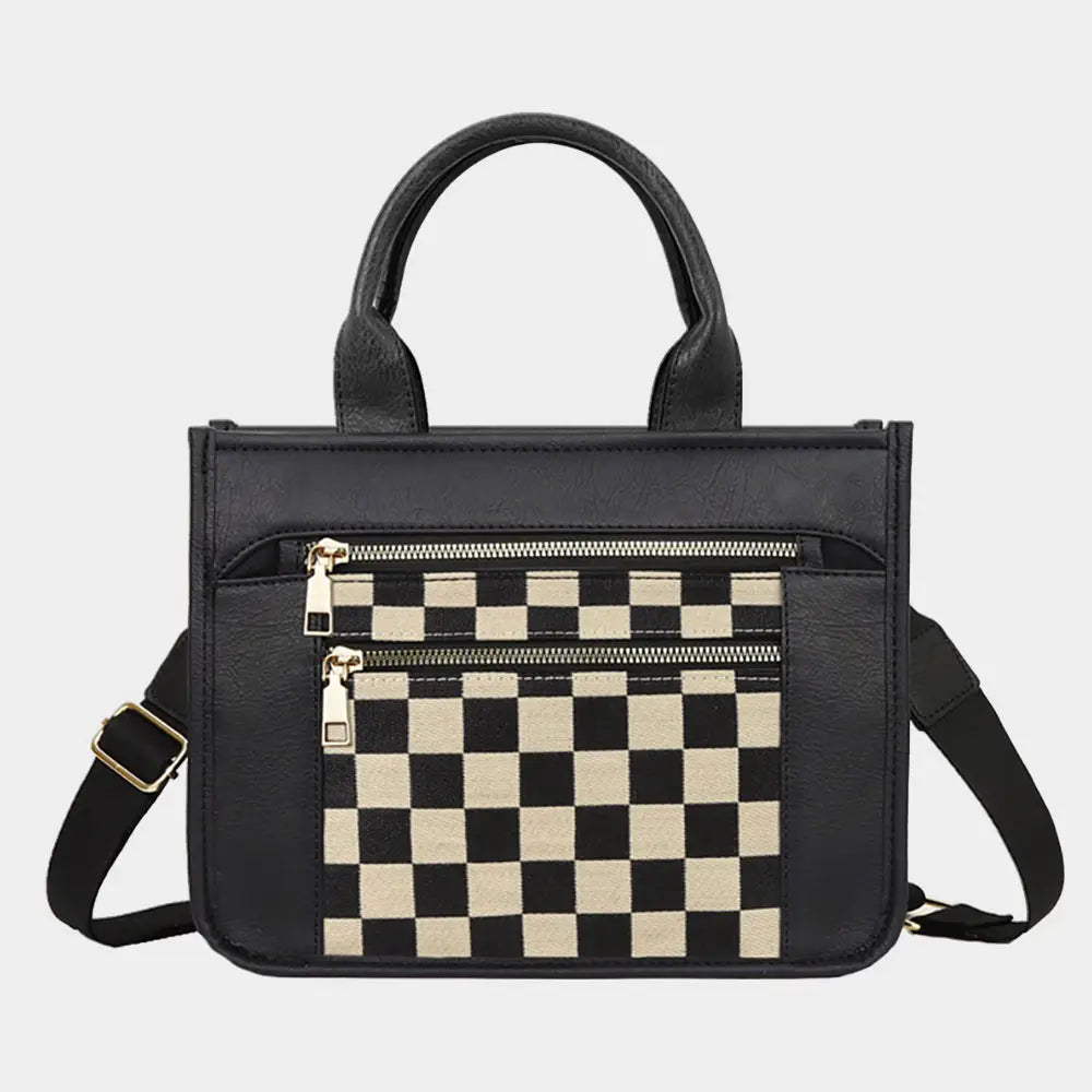 That Girl Checkered Bag