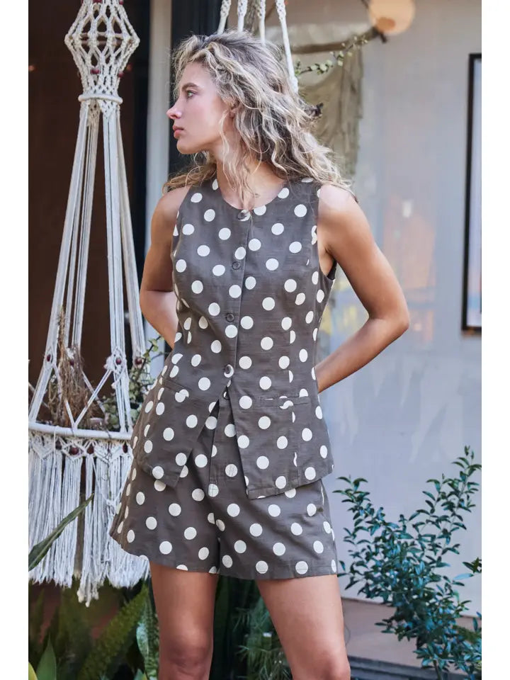 CLASSIC CHIC POLKA DOT SUMMER SET