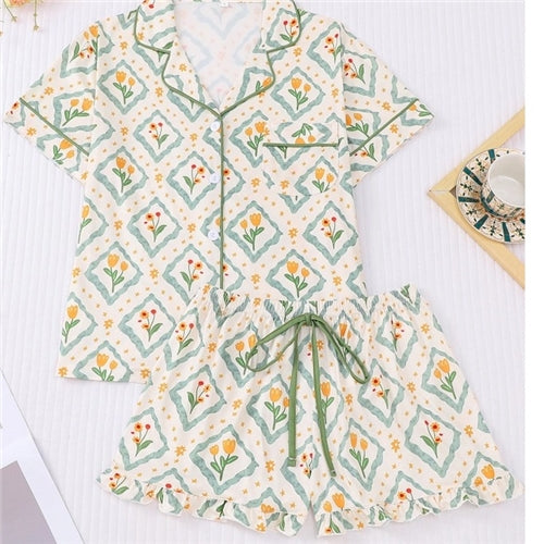 Spring Tulip Jammie Set