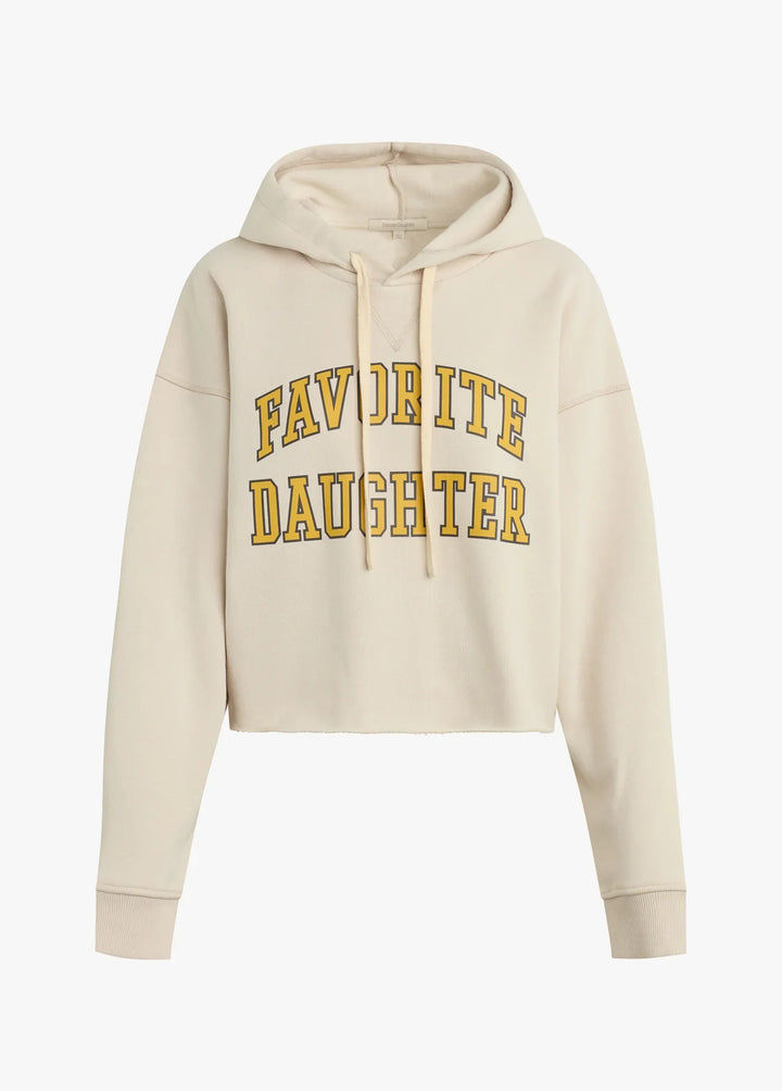CROPPED COLLEGIATE HOODIE
