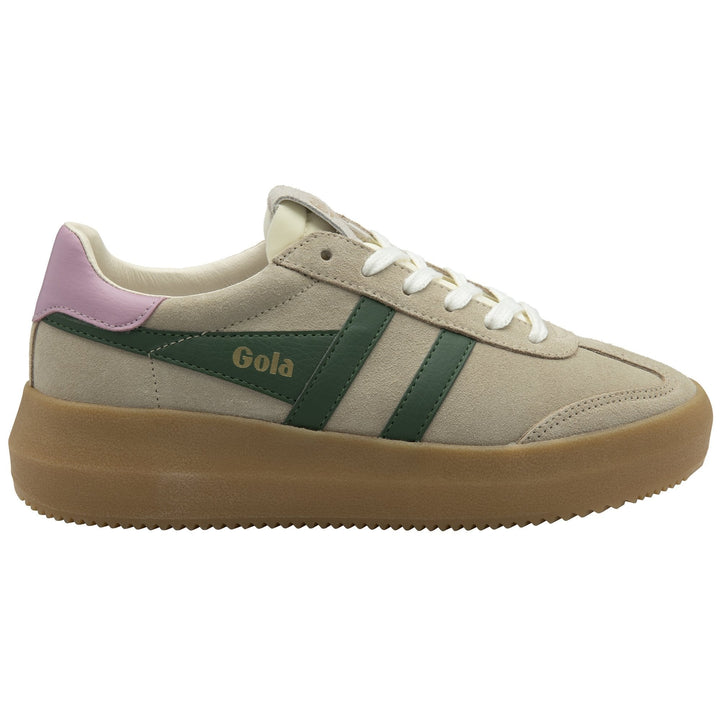 ATHENA TRAINER SNEAKER BONE/EVERGREEN/CANDY/GUM