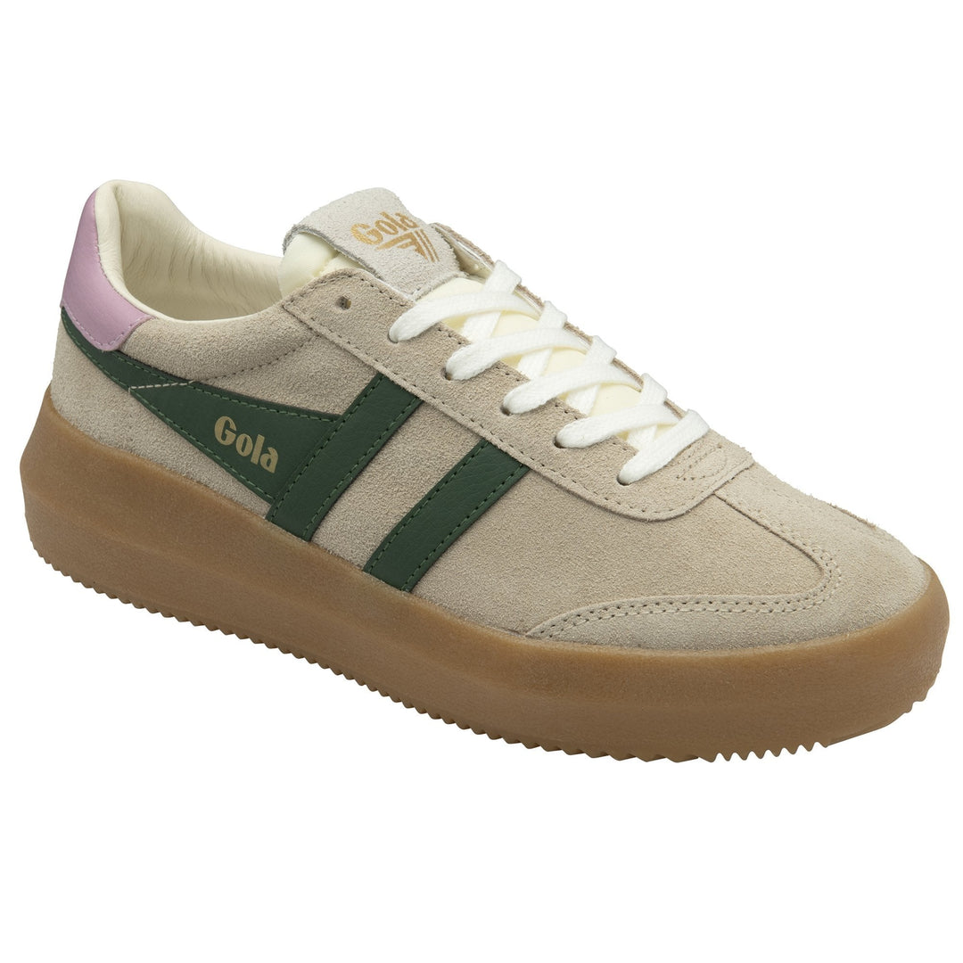 ATHENA TRAINER SNEAKER BONE/EVERGREEN/CANDY/GUM