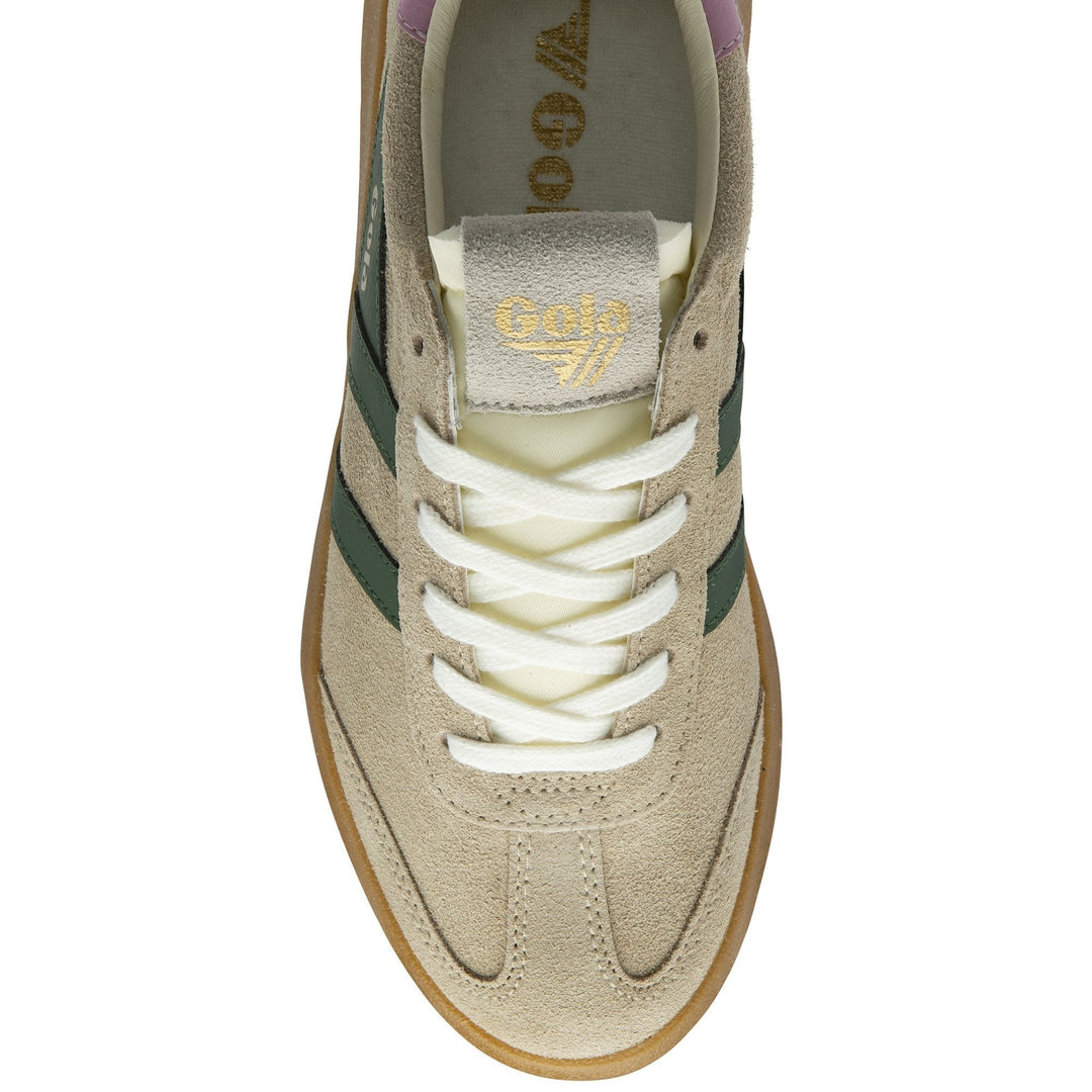 ATHENA TRAINER SNEAKER BONE/EVERGREEN/CANDY/GUM