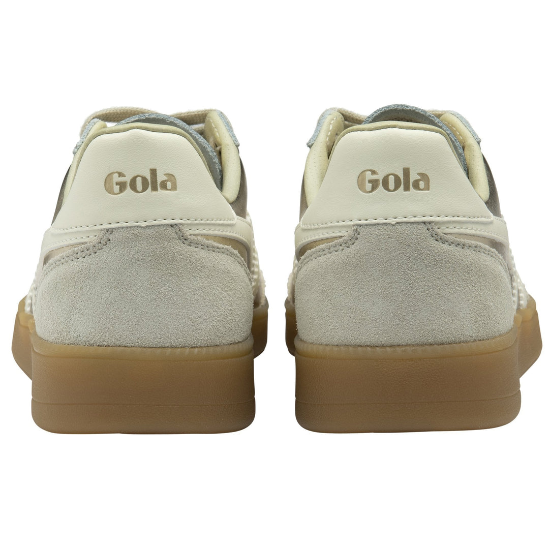 VIPER METALLIC TRAINER GOLD/OFF WHITE/GUM