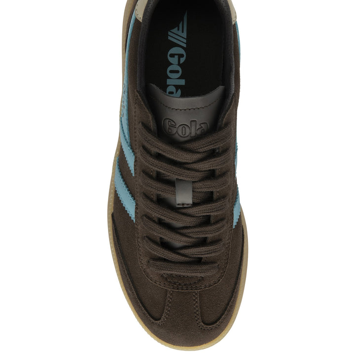 VIPER TRAINER SNEAKER DARK BROWN/OCEAN/BONE/GUM