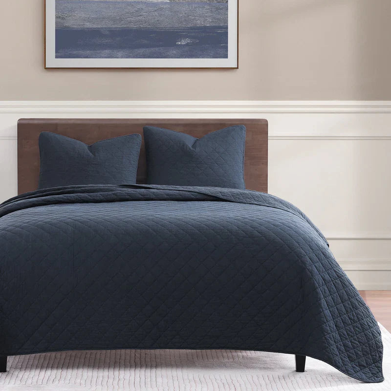 COTTON COMFORT QUILT SET TWIN