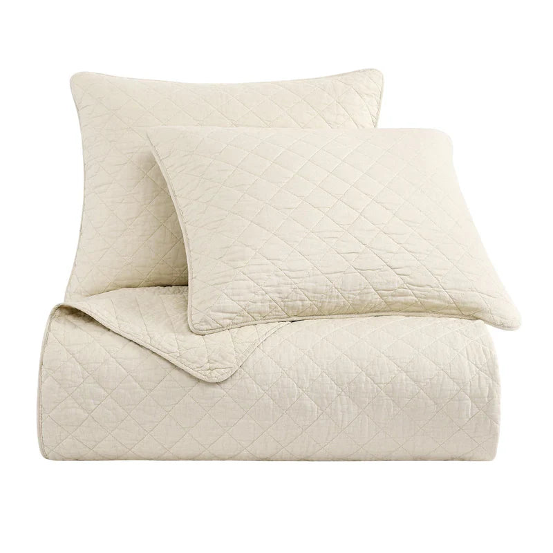 COTTON COMFORT QUILT SET FULL/QUEEN