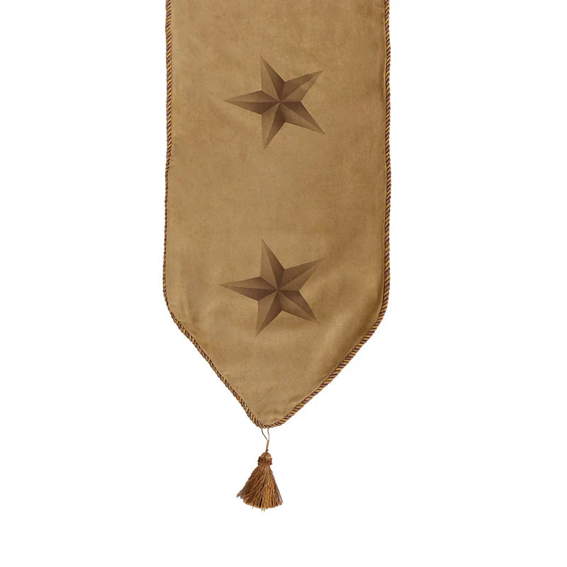 LUXURY STAR LIGHT TABLE RUNNER in TAN