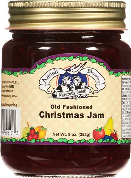 Christmas Jam 9oz Hill Country Amish