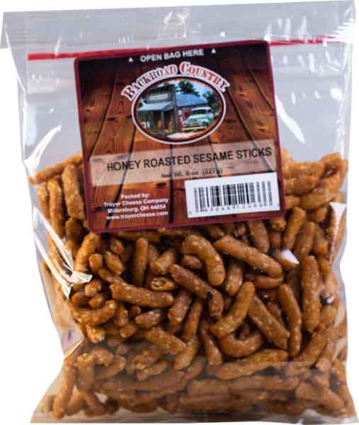 Honey Roasted Sesame Sticks 8oz Hill Country Amish