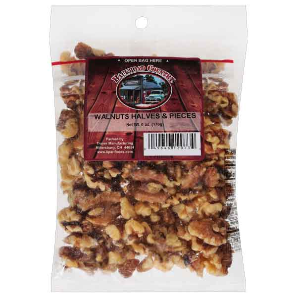 Walnut Halves & Pieces 6oz Hill Country Amish