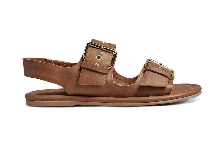 HUET LEATHER SLIDE SANDAL