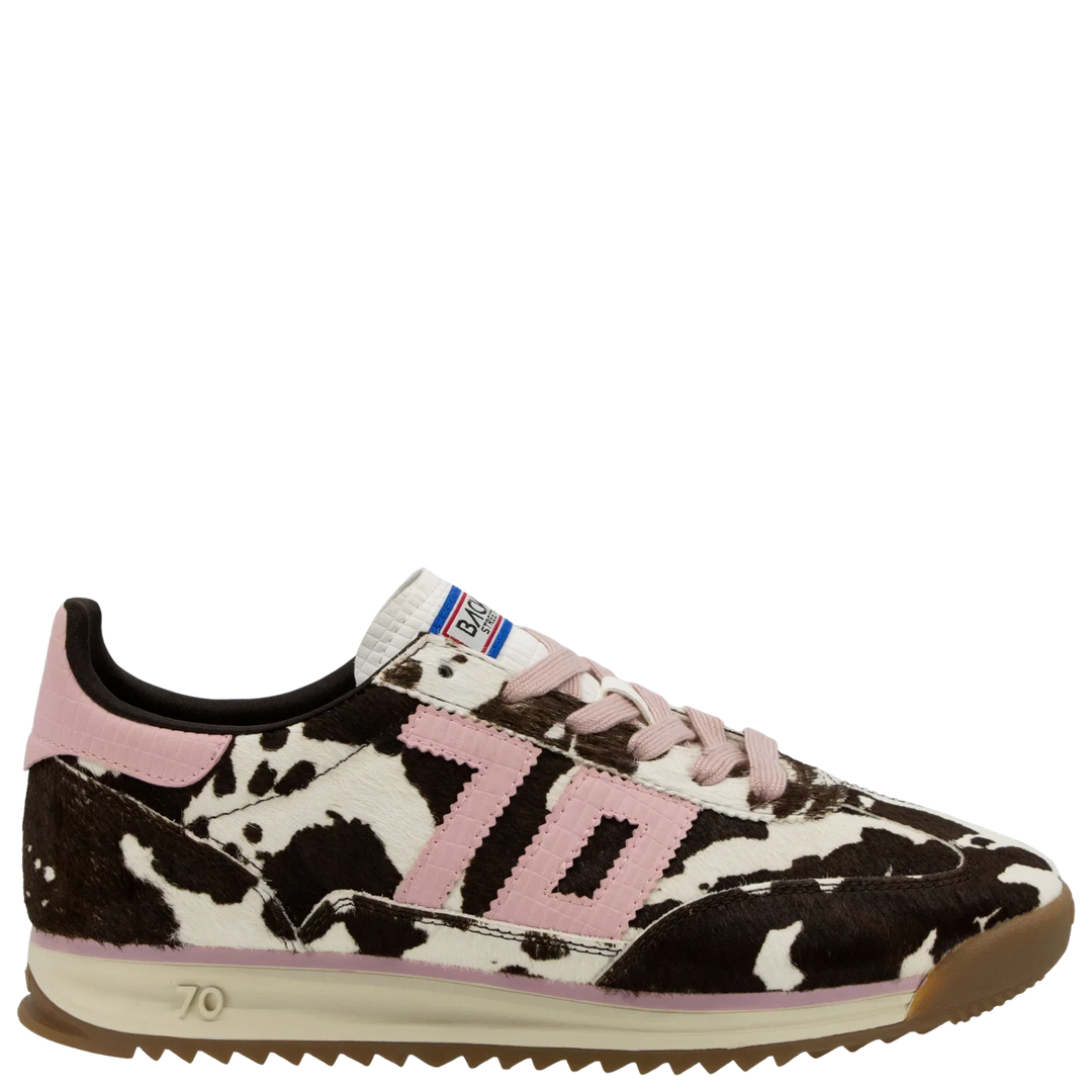 JOGGER L IN COW BROWN WHITE PINK SNEAKER