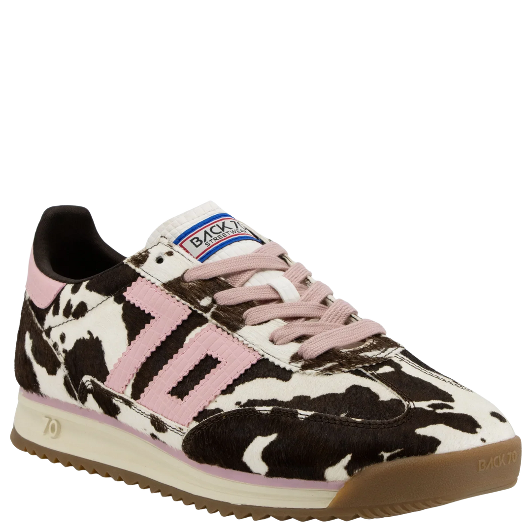 JOGGER L IN COW BROWN WHITE PINK SNEAKER