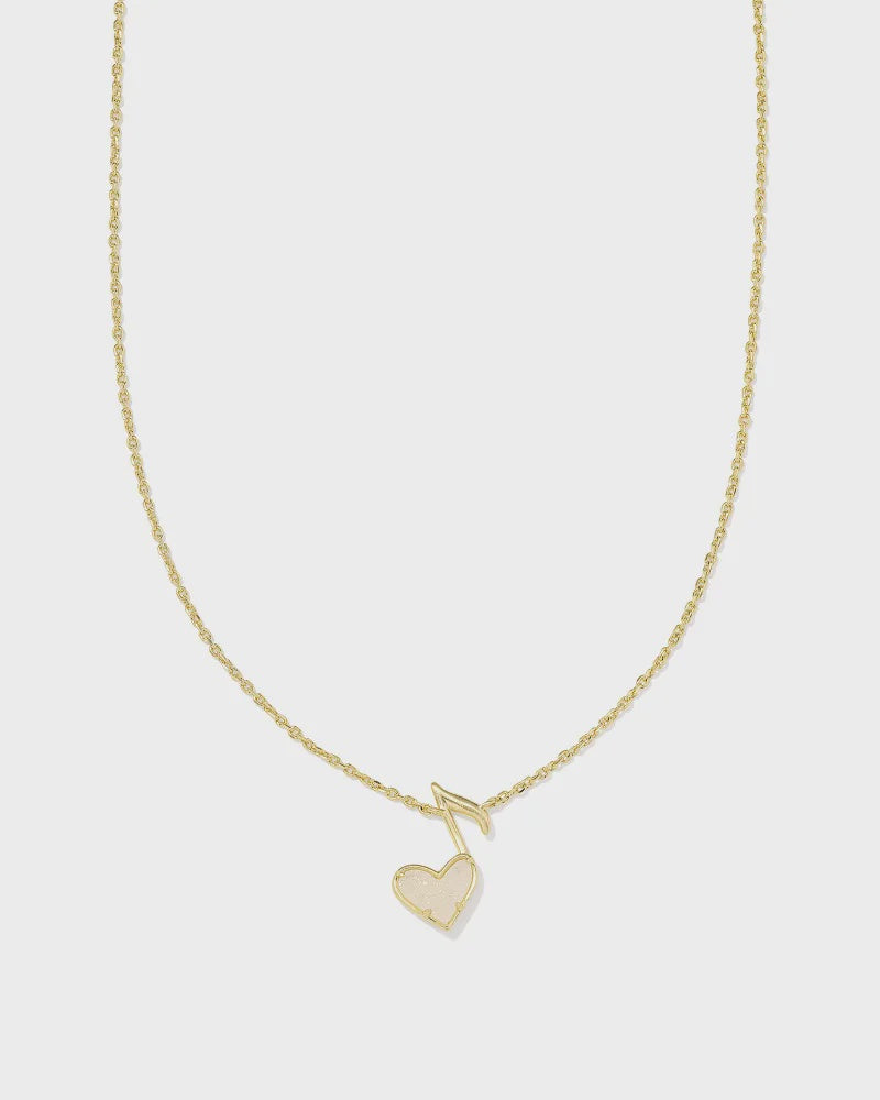 DOLLY PARTON ARI HEART MUSIC NOTE NECKLACE