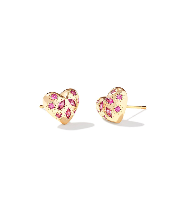 HOLLAND HEART STUD EARRING