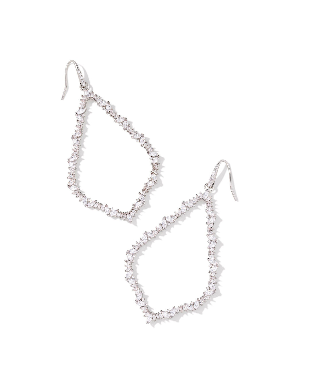 SOPHEE CRYSTAL OPEN FRAME EARRING