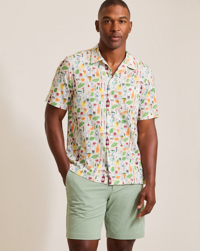 BAHAMA COAST LEMON LOUNGE ISLAND ZONE SHIRT
