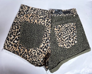 Umgee Leopard Print Shorts