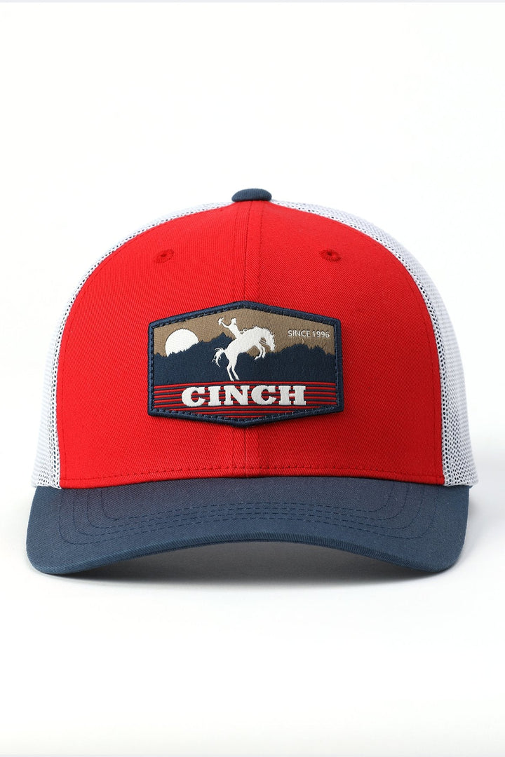 CINCH MEN’S HORIZON CAP - RED