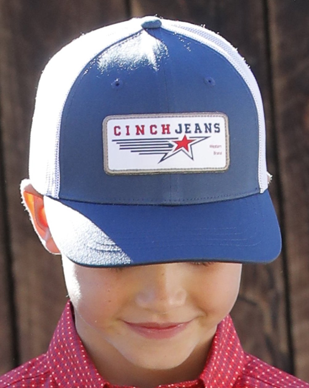 CINCH JEANS BOY'S TRUCKER CAP