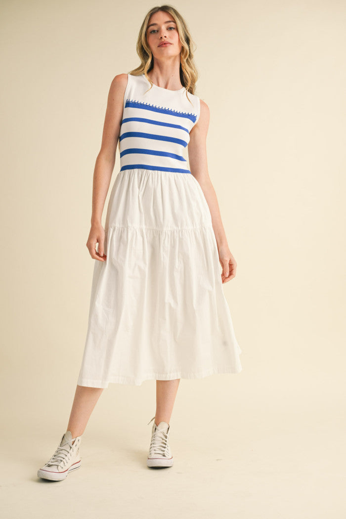 SLEEVLESS TANK DRESS