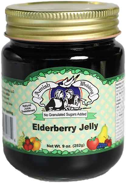 Elderberry Jelly No Sugar Added 9oz