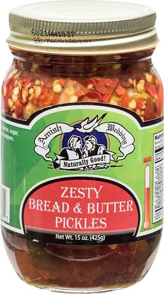 Zesty Bread & Butter Pickles 15oz