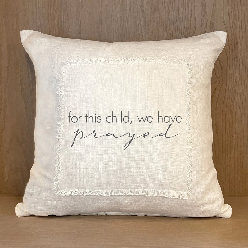 Pillow For This Child