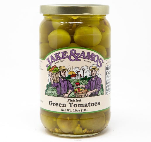 Pickled Green Tomatoes 16oz