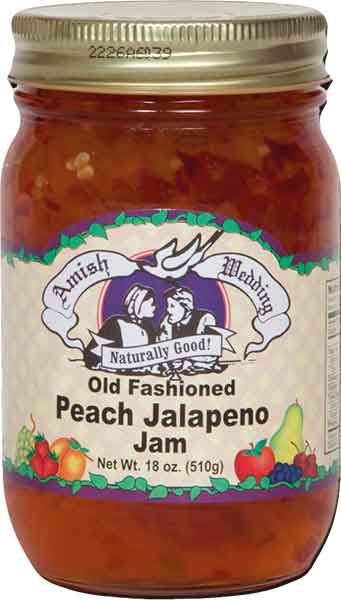 Peach Jalapeño Jam 18oz