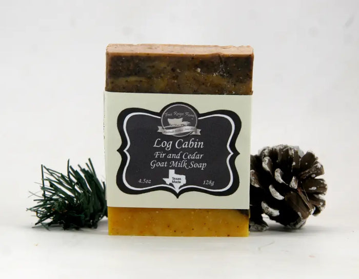 Log Cabin Bar Soap