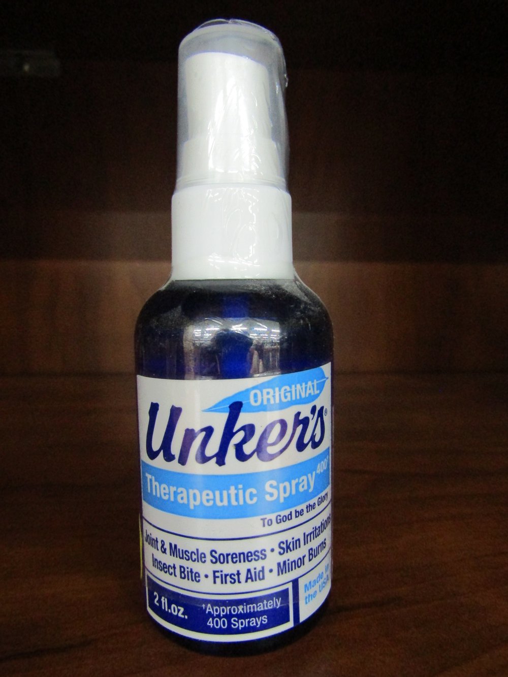 Unker's Therapeutic Spray