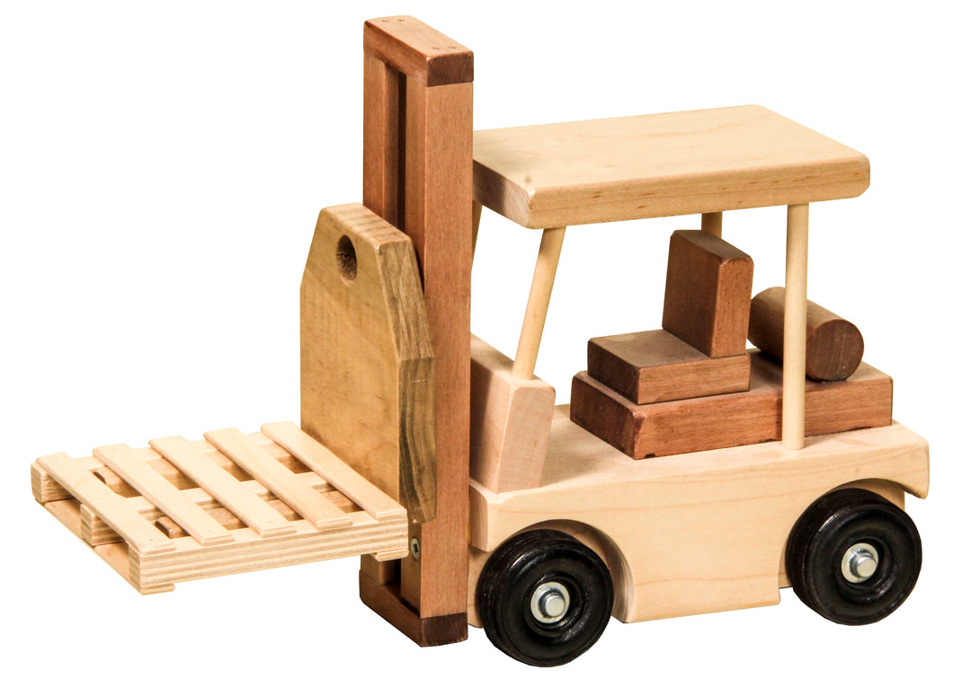 Wood Toy Forklift