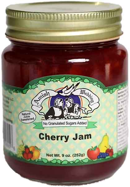 Cherry Jam No Sugar Added 9oz