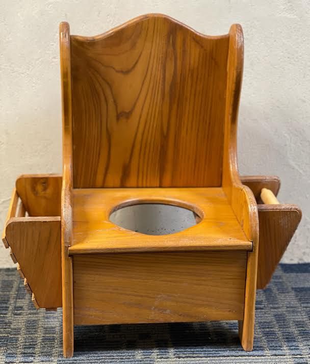 Potty Chair oak