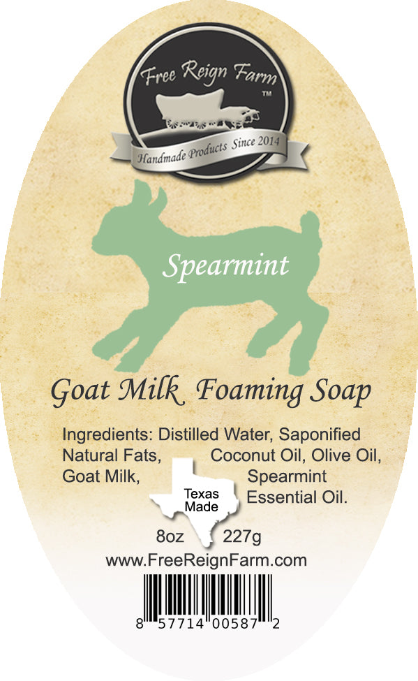 Spearmint Foaming Soap