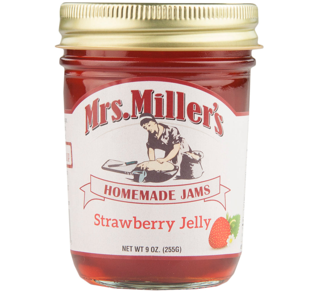 Mrs. Millers Strawberry Jelly 9oz