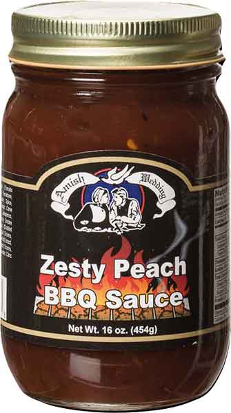 Zesty Peach BBQ Sauce 16oz