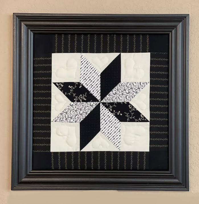 Large Quilted Frame, Stoltzfus