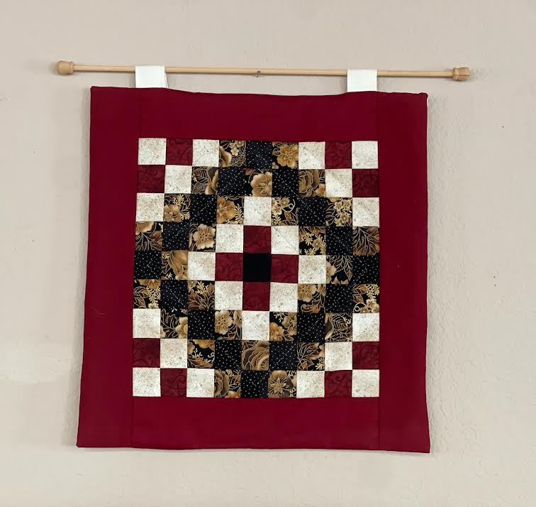 Small Quilted Hanger