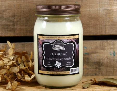 Oak Barrel Candle