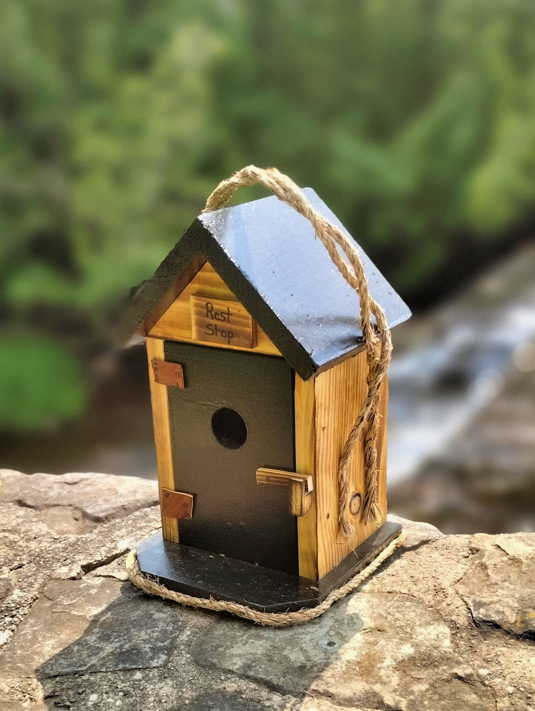 Single Outhouse Birdhouse