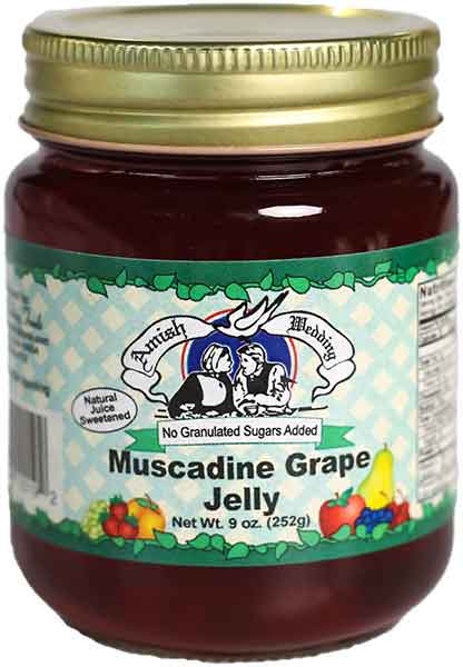 Muscadine Grape Jelly No Sugar Added 9oz