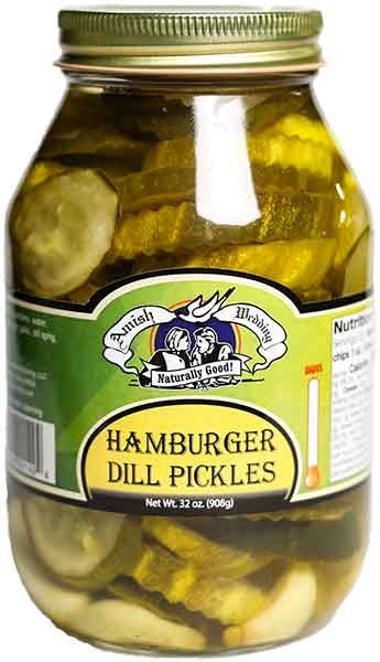 Hamburger Dill Pickles 32oz